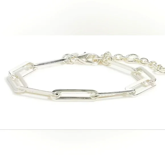 J. Crew Paper-Clip Link Bracelet - Picture 1 of 6